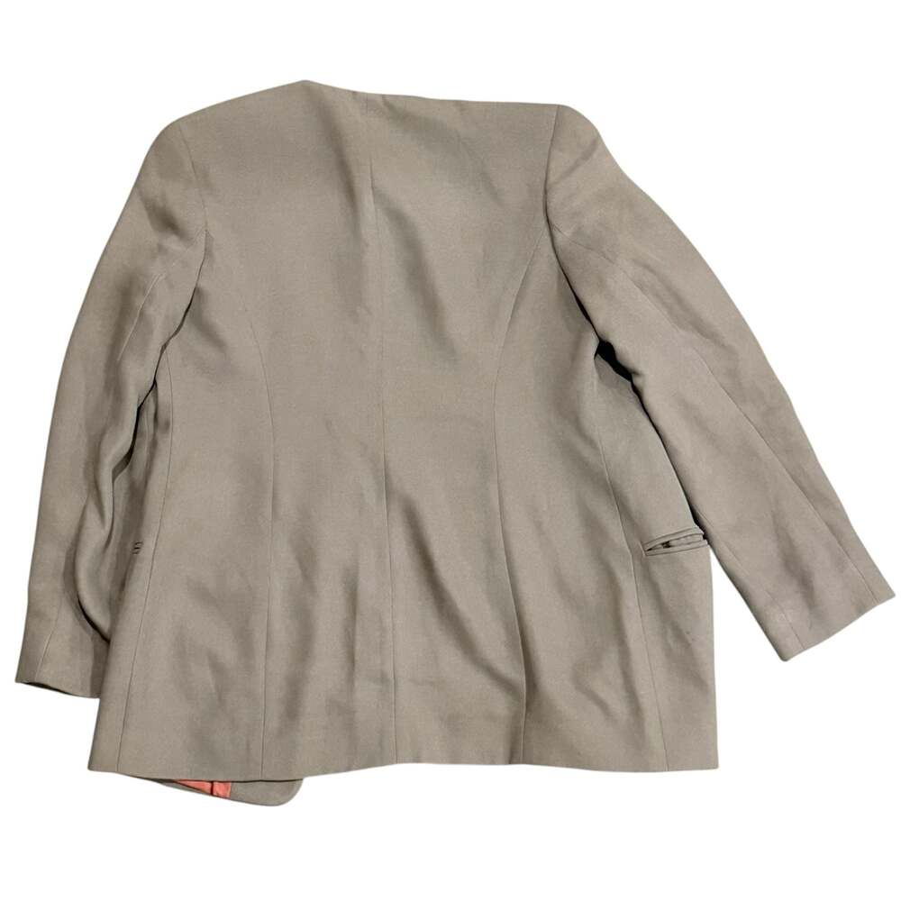 J.Crew Vintage Collarless Blazer Jacket, Size 2P - Picture 9 of 9